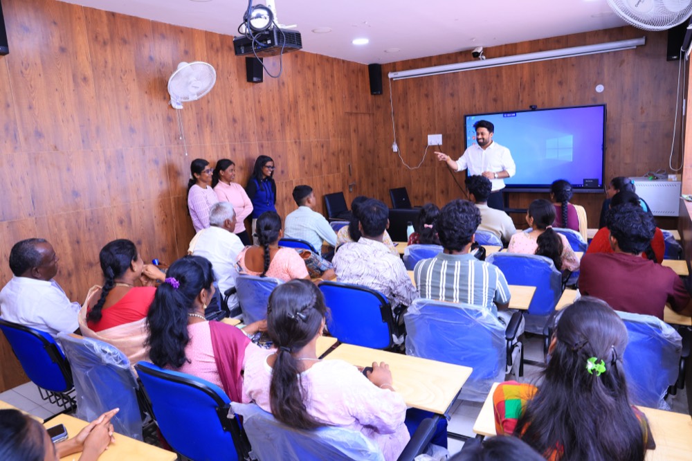 German language classroom