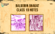 Balgobin Bhagat Class 10 Notes