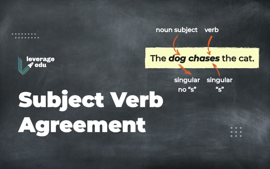 Subject Verb Agreement Rules Exercises