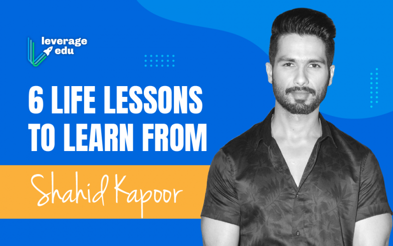 Lessons By Shahid Kapoor