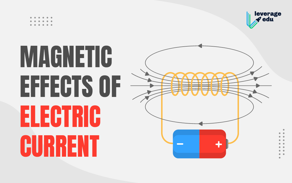 Arrangement bånd At accelerere Magnetic Effects Of Electric Current Class 10 - Leverage Edu