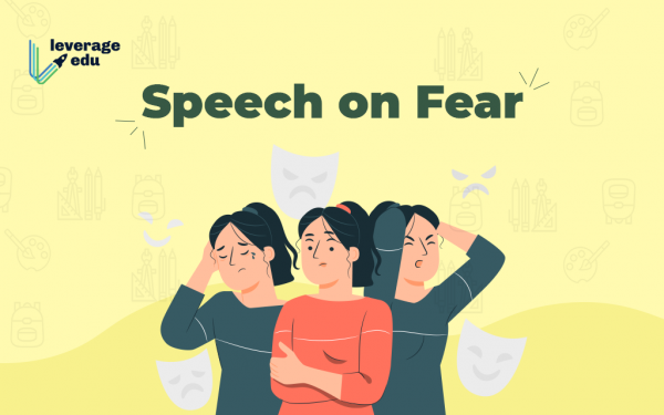 write a speech about fear