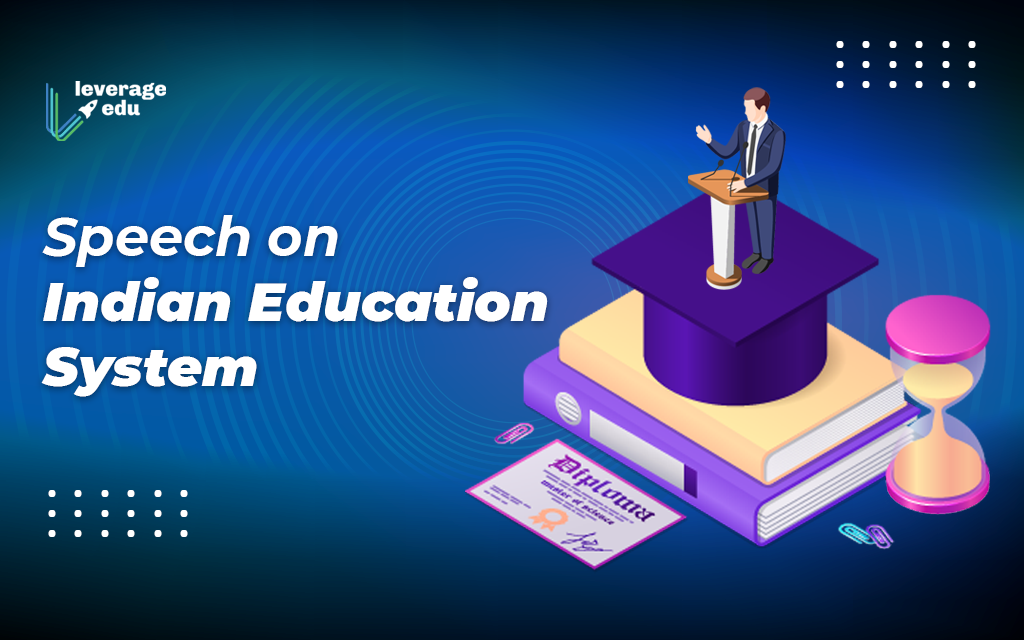 a speech about education system in india