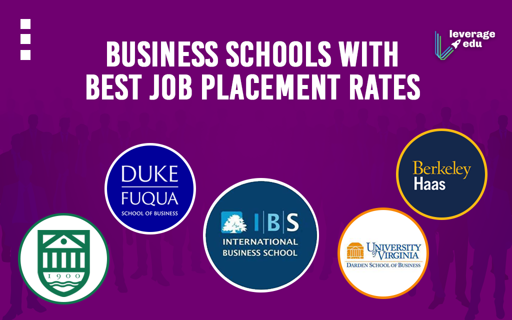 Business Schools with Best Job Placement Rates