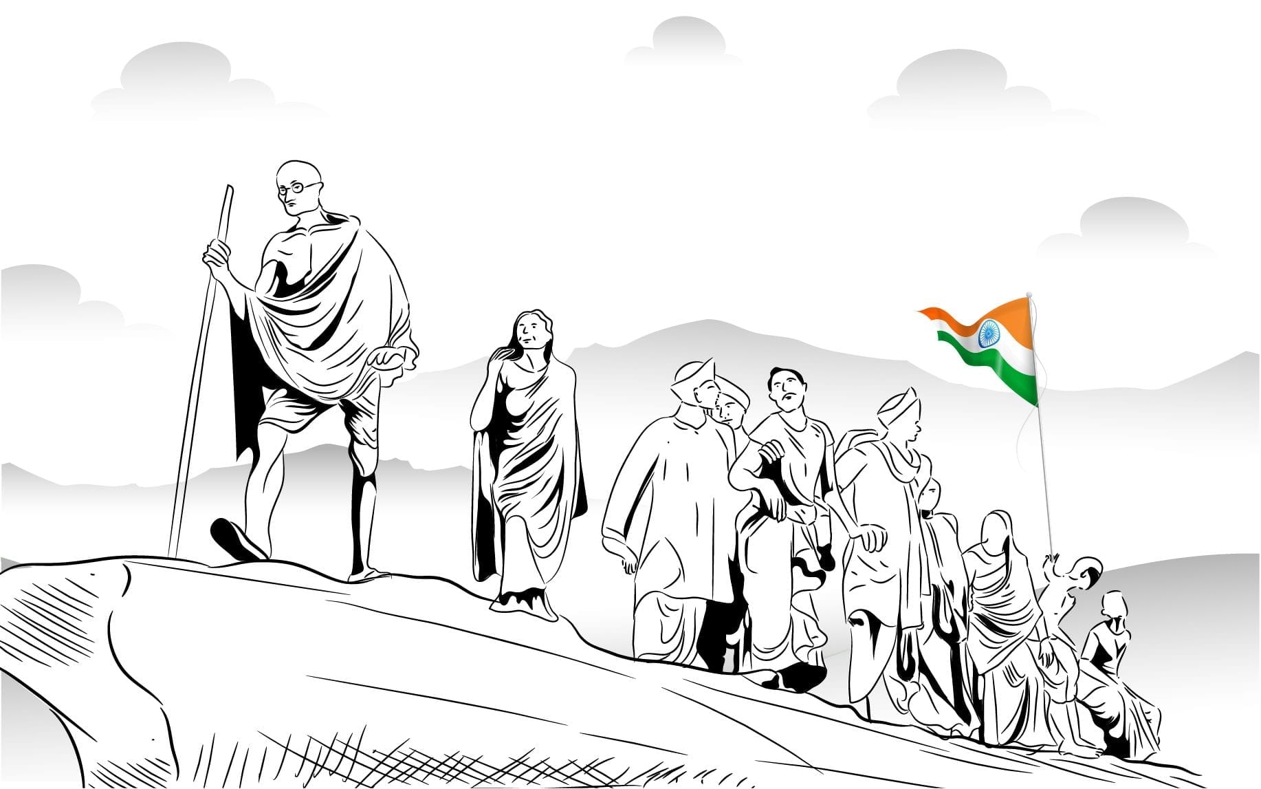 Hamara India (theme drawing) | Freedom drawing, Independence day drawing,  India poster