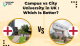 Campus vs City University in UK