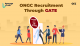 ONGC Recruitment Through GATE