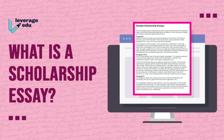what is essay scholarship
