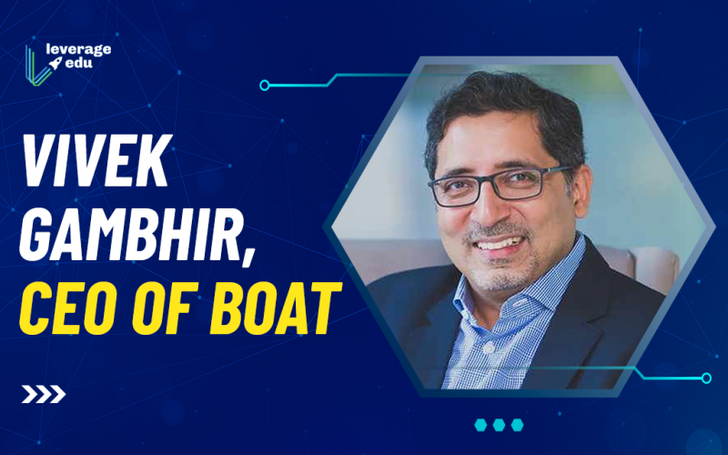 Vivek Gambhir, CEO of Boat
