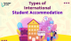 Types of International Student Accommodation