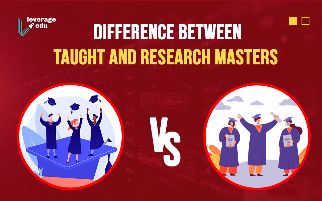 difference between masters research and coursework