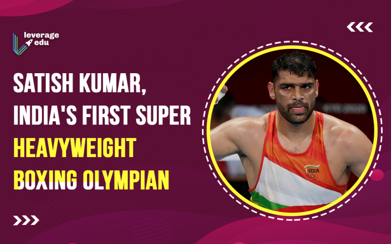 Satish Kumar, India's first super heavyweight boxing Olympian