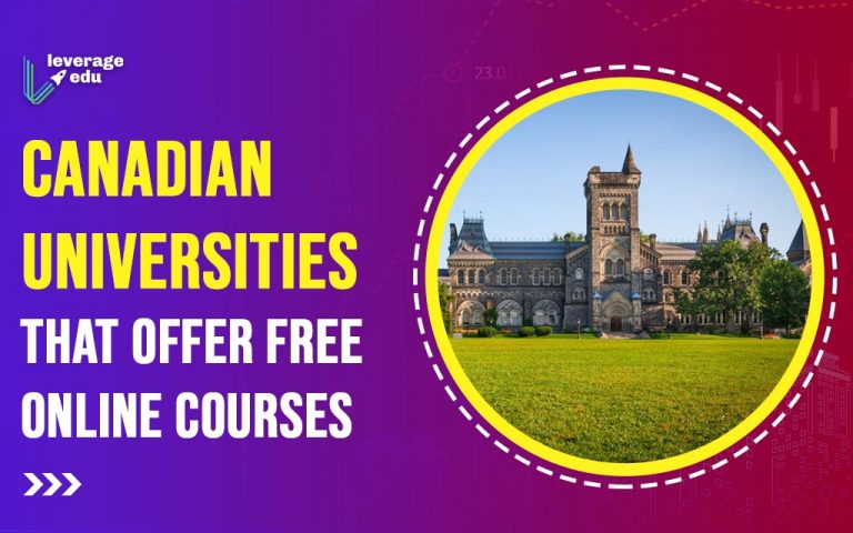 Canadian Universities and Free Online Courses | Leverage Edu