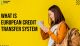 What is European Credit Transfer System (1)