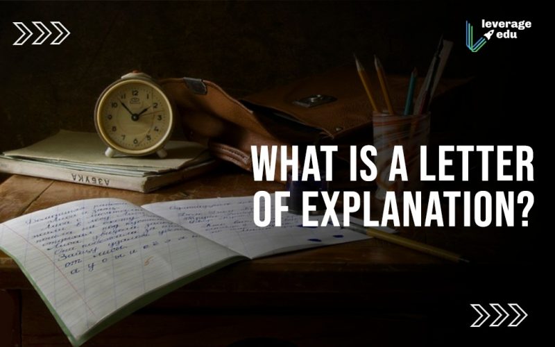 What is a Letter of Explanation