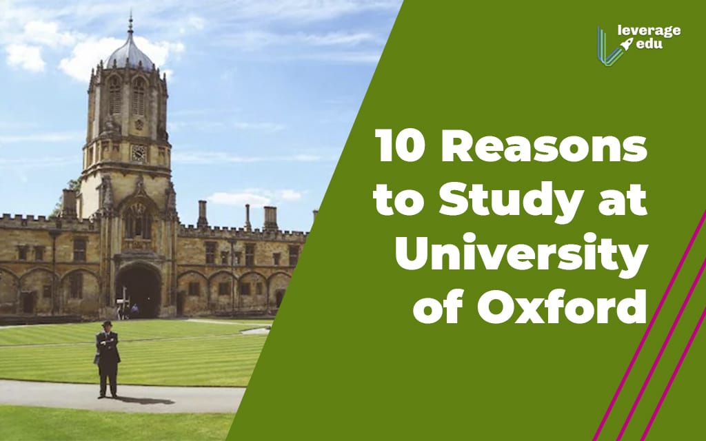 Reasons to Study at University of Oxford