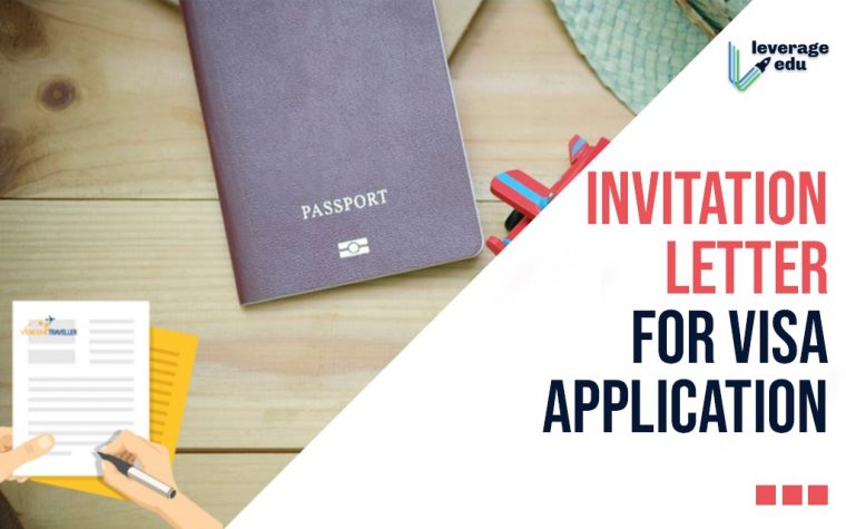 Invitation Letter for Visa Application | Leverage Edu