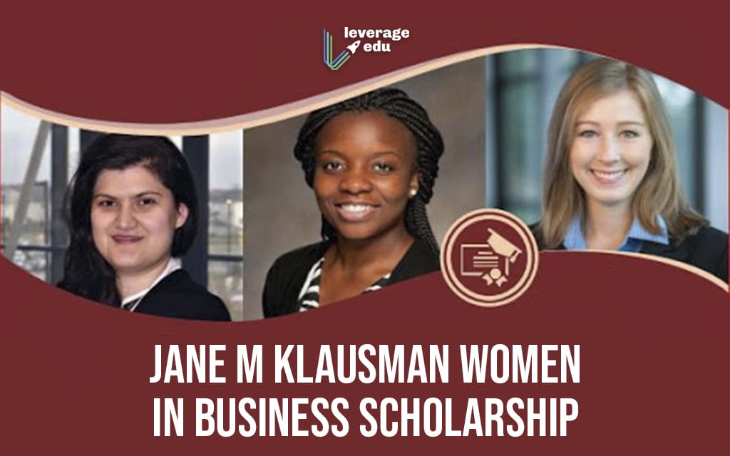 Jane M Klausman Women in Business Scholarship