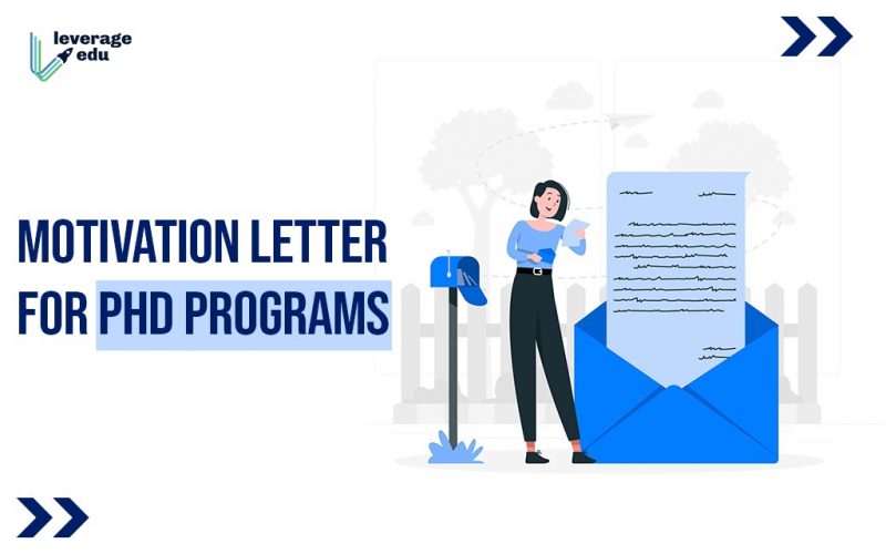 Motivation Letter For PhD Programs