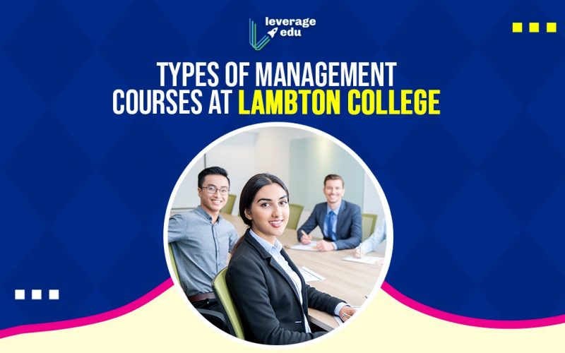 Types of Management Courses at Lambton College
