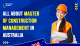 All About Master of Construction Management in Australia