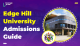Edge Hill University Admissions