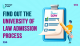 Find out the University of Law Admission Process