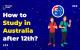 How to Study in Australia after 12th