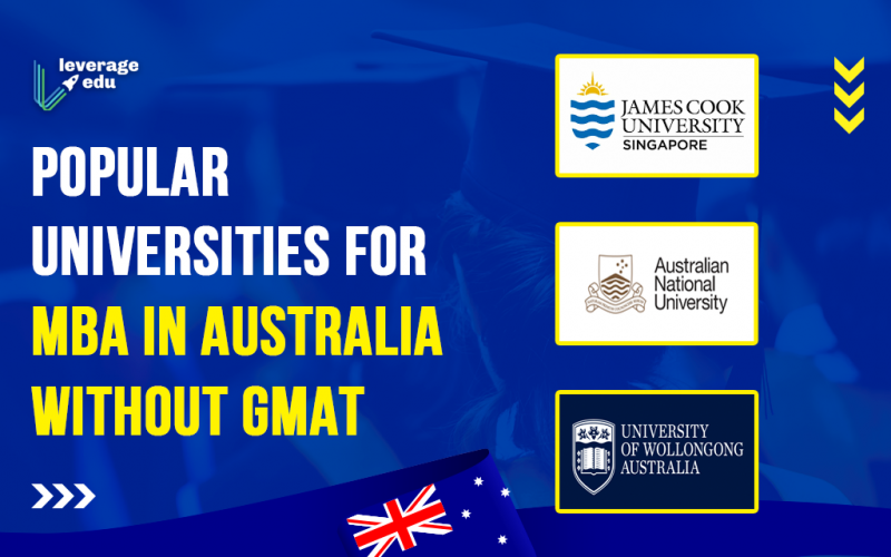 Popular Universities for MBA in Australia without GMAT