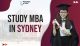 Study MBA in Sydney