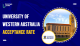 University of Western Australia Acceptance Rate