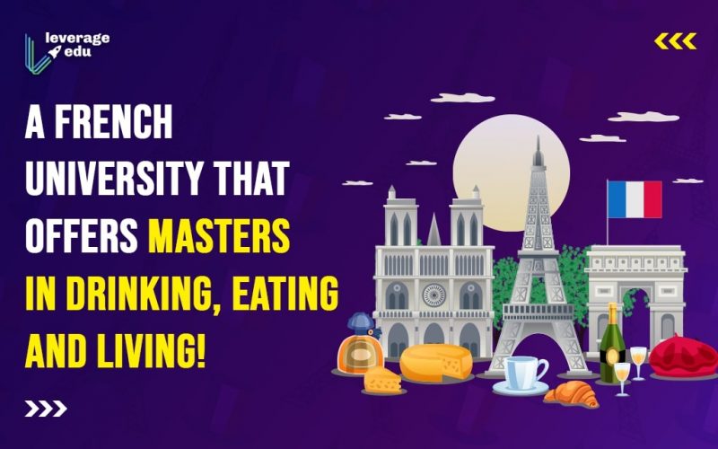 A French University that Offers Masters in Drinking, Eating and Living