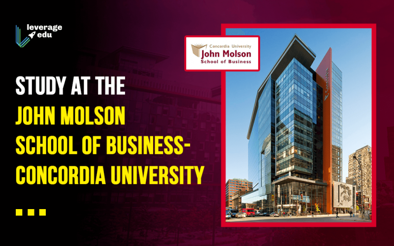 Study at the John Molson School of Business- Concordia University (1)