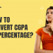 Convert CGPA to Percentage