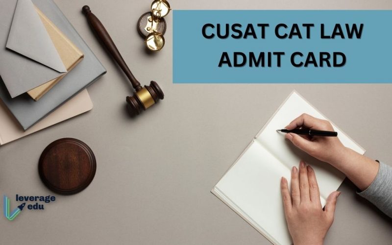 CUSAT CAT Law Admit Card