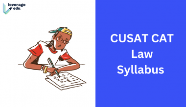 CUSAT CAT Law Syllabus 2023