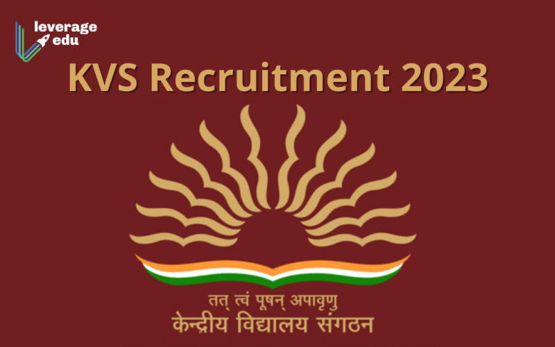 KVS Recruitment 2023