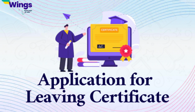 Application for Leaving Certificate