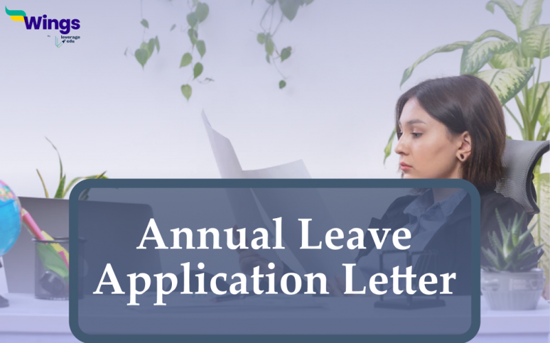 Annual Leave Application Letter