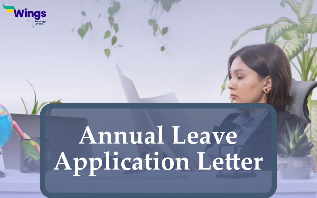 Annual Leave Application Letter