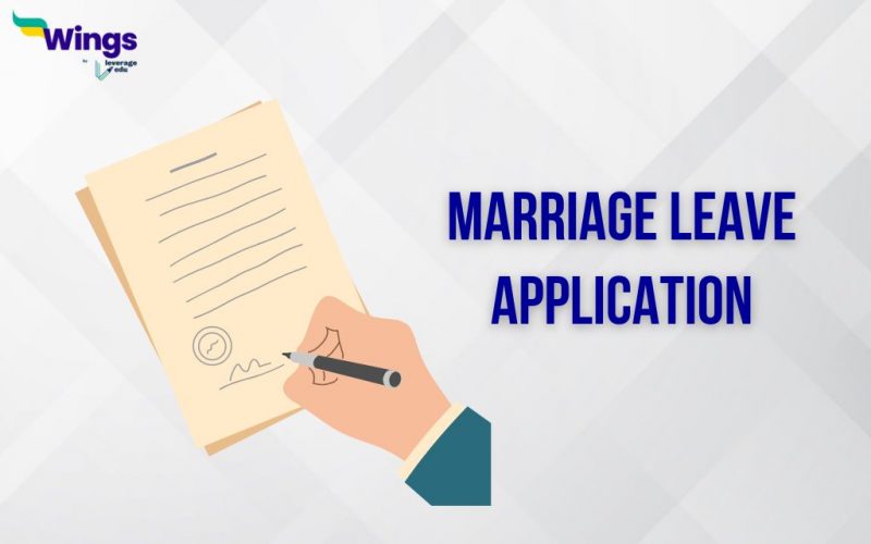 Marriage leave application