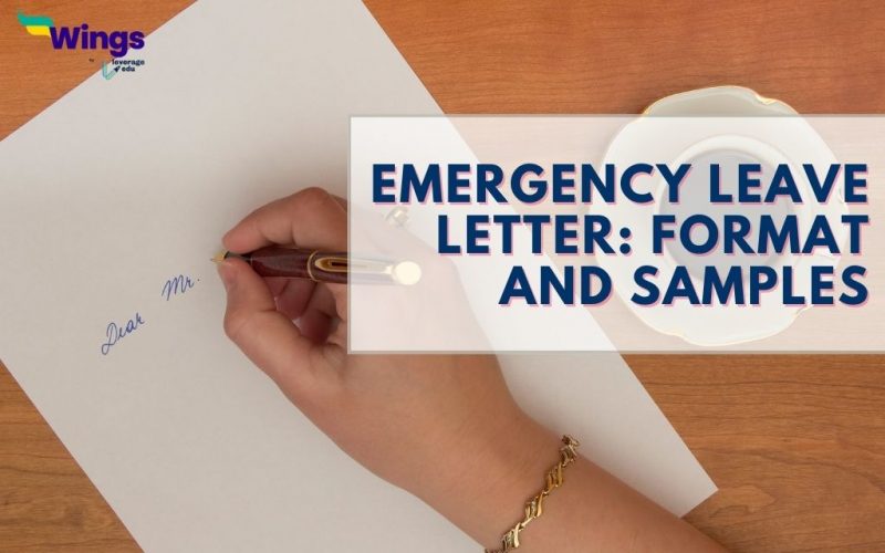 Emergency Leave Letter