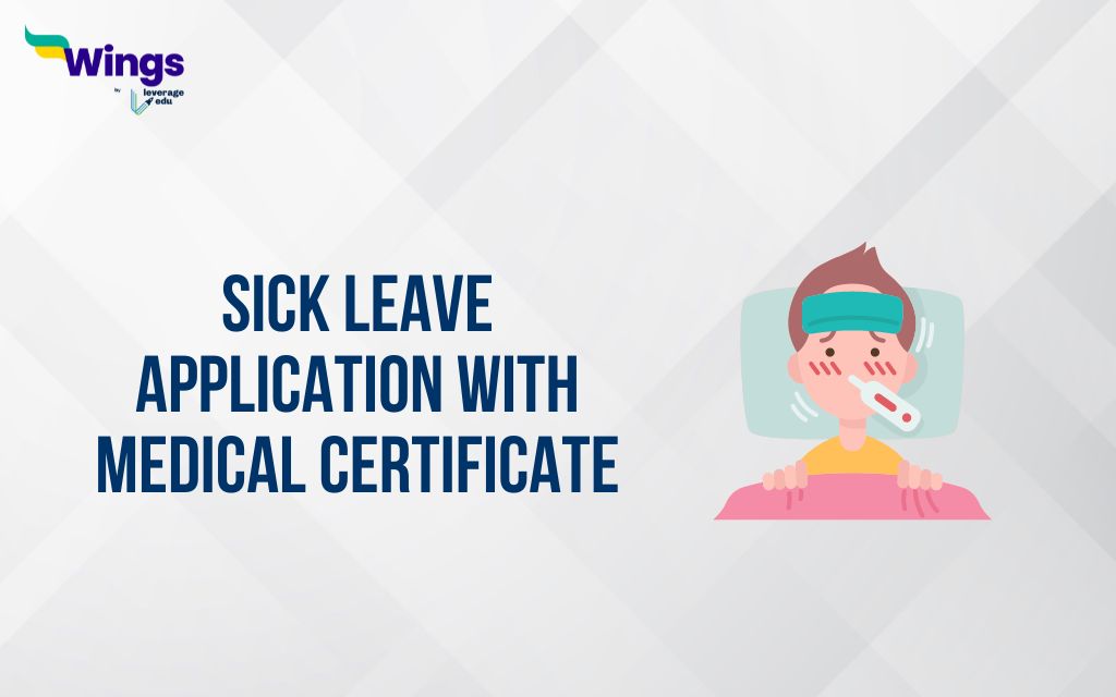 sick leave application with medical certificate