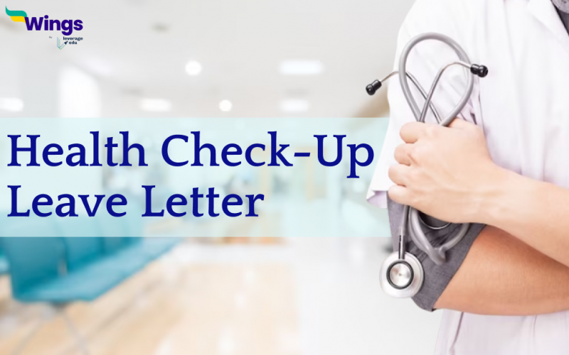 Health Check-up Leave Letter
