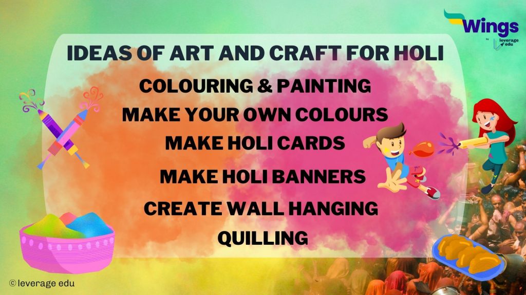 Ideas of Art and Craft for Holi