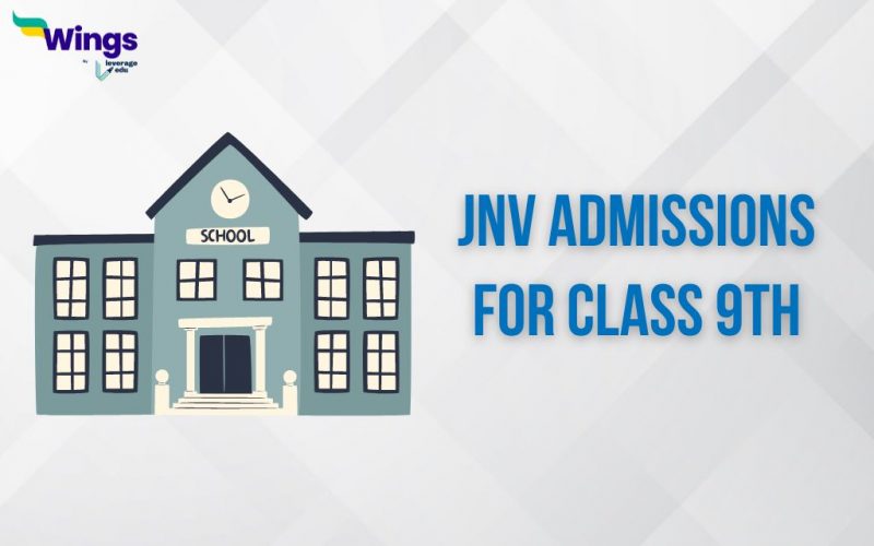 JNV Admissions for class 9th