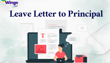 leave letter to principal