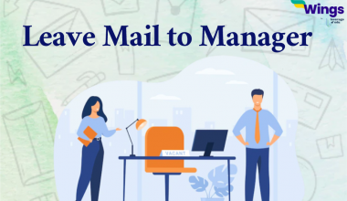 leave mail to manager