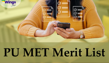 PU MET Merit List