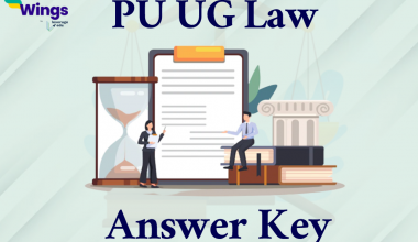 PU UG Law Answer Key